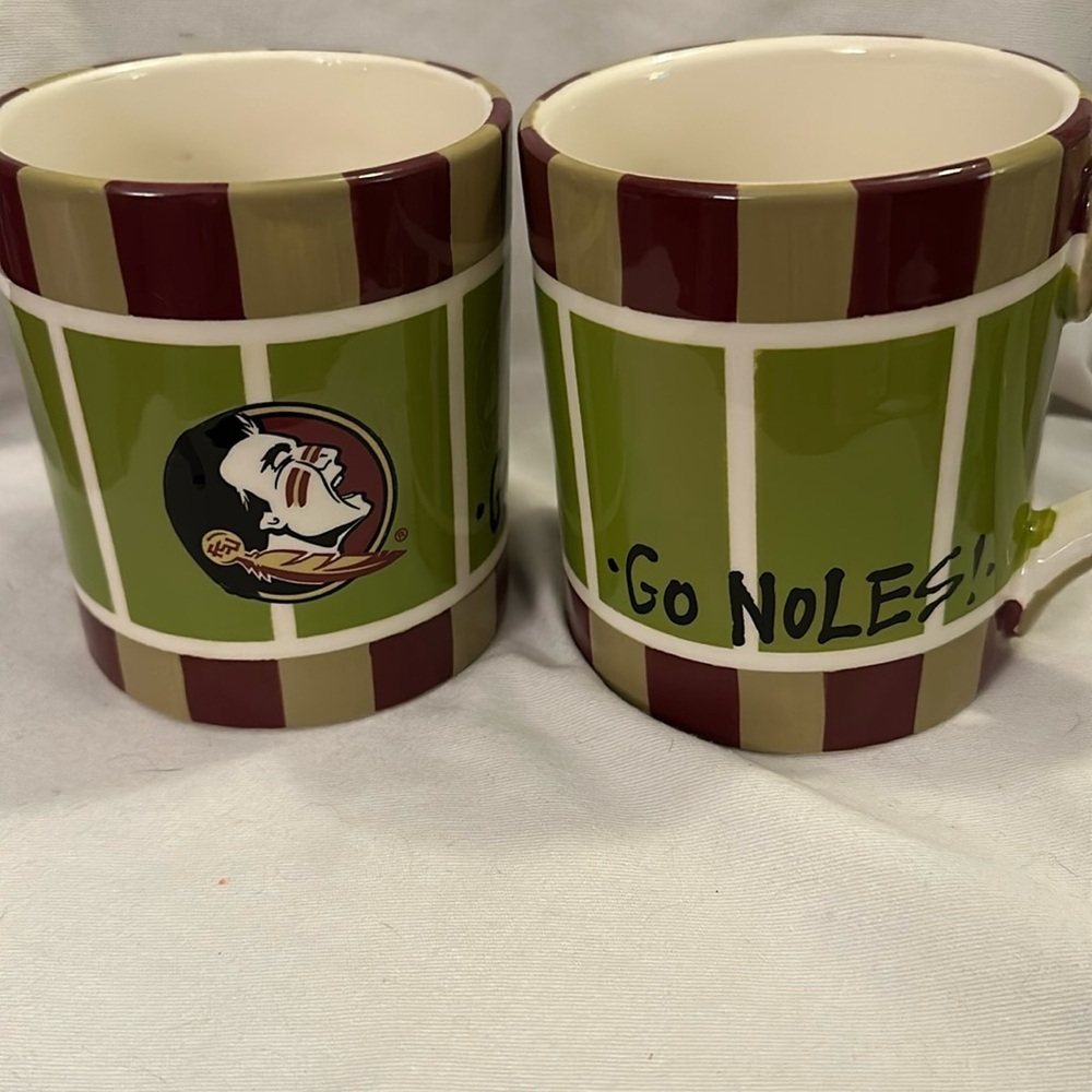 Florida Seminoles 2 Large Mug Both in excellent condition. Perfect for gifting